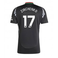 Maglie da calcio Arsenal Oleksandr Zinchenko #17 Seconda Maglia 2024-25 Manica Corta